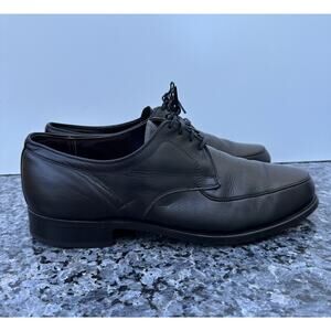 Vintage Hanover Leather Cushioned Dress Shoes Brown Men's Size 11